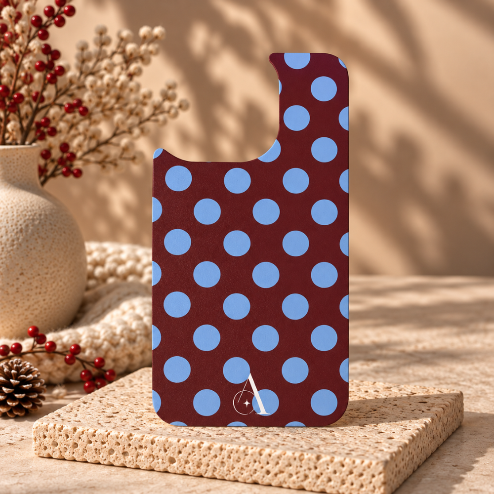 Piastra Burgundy Dots - Preordine